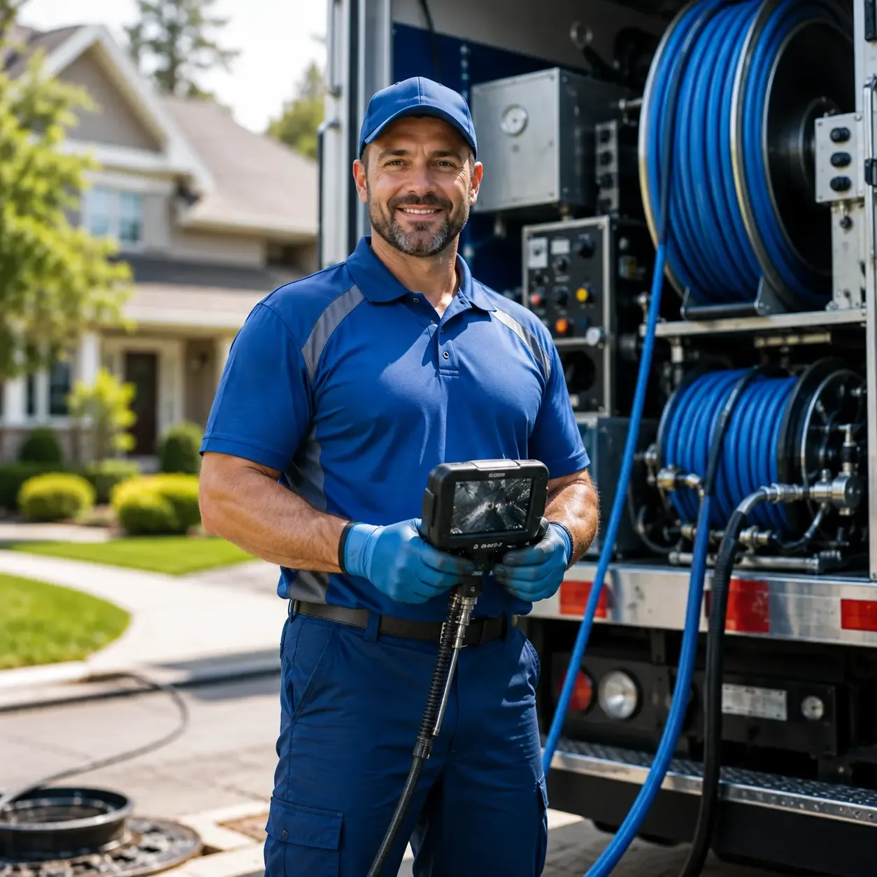 Local outdoor drain cleaning specialists in North San Juan, CA